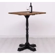 Kép 1/3 - Fenyőfa bárasztal 110 cm szögletes - lavintagehome.hu