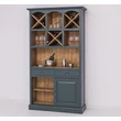 Kép 3/6 - Fenyőfa bárszekrény 2 fiókos, palacktartóval - lavintagehome.hu