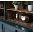 Kép 6/9 - Fenyő bárszekrény palack- és pohártartóval - lavintagehome.hu