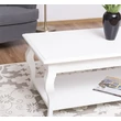 Kép 2/5 - Fenyőfa dohányzóasztal hajlított falábakkal - lavintagehome.hu