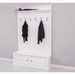 Kép 18/25 - Fenyőfa előszoba bútor ülőkével 2 ajtós tárolóval - lavintagehome.hu