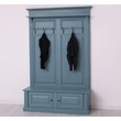 Kép 19/25 - Fenyőfa előszoba bútor ülőkével 2 ajtós tárolóval - lavintagehome.hu