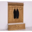 Kép 20/25 - Fenyőfa előszoba bútor ülőkével 2 ajtós tárolóval - lavintagehome.hu