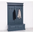 Kép 21/25 - Fenyőfa előszoba bútor ülőkével 2 ajtós tárolóval - lavintagehome.hu