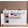 Kép 2/17 - Fenyőfa cipősszekrény 2+2 ajtós, 4 fiókos - lavintagehome.hu