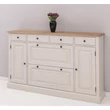 Kép 7/17 - Fenyőfa cipősszekrény 2+2 ajtós, 4 fiókos - lavintagehome.hu