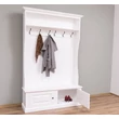 Kép 2/9 - Fenyő előszoba bútor ülőkével, kalaptartó, tárolóval-lavintagehome.hu