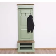 Kép 2/19 - Fenyőfa előszoba bútor ülőkével, polcos tárolóval - lavintagehome.hu