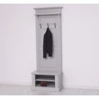 Kép 14/19 - Fenyőfa előszoba bútor ülőkével, polcos tárolóval - lavintagehome.hu