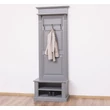 Kép 17/19 - Fenyőfa előszoba bútor ülőkével, polcos tárolóval - lavintagehome.hu