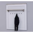 Kép 2/5 - Fenyőfa előszobai fali fogas panel - lavintagehome.hu