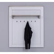 Kép 5/5 - Fenyőfa előszobai fali fogas panel - lavintagehome.hu