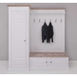 Kép 1/7 - Fenyő előszoba bútor fogas, cipőtároló, szekrény-lavintagehome.hu