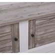 Kép 2/6 - Fenyőfa előszoba bútor lamellás ajtókkal - lavintagehome.hu