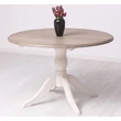 Kép 1/29 - Kerek fenyőfa étkezőasztal bővíthető 120/160X120cm - lavintagehome.hu