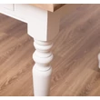 Kép 5/6 - Tölgyfa étkezőasztal fenyőfa lábbal 3 fiókos - lavintagehome.hu