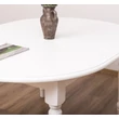 Kép 6/7 - Ovális fenyőfa étkezőasztal bővíthető 3 méretben - lavintagehome.hu