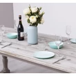 Kép 7/12 - Fenyőfa étkezőasztal faragott lábbal - lavintagehome.hu