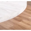 Kép 9/12 - Kerek fenyőfa étkezőasztal esztergált lábbal 130cm - lavintagehome.hu