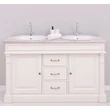 Kép 1/13 - Fenyőfa fürdőszoba szekrény  3 fiókos, 2 ajtós - lavintagehome.hu