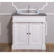 Kép 1/5 - Fenyőfa fürdőszoba szekrény 2 ajtós - lavintagehome.hu
