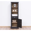 Kép 4/11 - Fenyő fürdőszoba szekrény 1 ajtós, 1 fiókos, 2 polc-lavintagehome.hu
