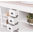 Kép 4/7 - Fürdőszoba szekrény tölgy fedlappal,fiókos,polcos-lavintagehome.hu
