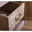 Kép 5/6 - Fürdőszoba szekrény tölgy fedlappal,  3fiókos,1ajtós-lavintagehome.hu