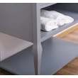 Kép 3/8 - Fenyőfa fürdőszoba szekrény 1 fiókos és 2 polcos - lavintagehome.hu
