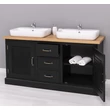 Kép 3/5 - Fürdőszoba szekrény tölgy fedlappal,fiókos,ajtós-lavintagehome.hu