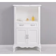 Kép 1/6 - Shabby Chic fenyő fürdőszoba bútor 1fiók, 2ajtó-lavintagehome.hu