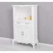 Kép 2/6 - Shabby Chic fenyő fürdőszoba bútor 1fiók, 2ajtó-lavintagehome.hu