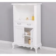 Kép 4/6 - Shabby Chic fenyő fürdőszoba bútor 1fiók, 2ajtó-lavintagehome.hu