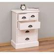 Kép 3/5 - Fenyőfa éjjeliszekrény 5 fiókos - lavintagehome.hu