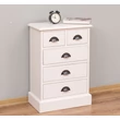 Kép 4/5 - Fenyőfa éjjeliszekrény 5 fiókos - lavintagehome.hu