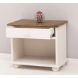 Kép 3/4 - Fenyőfa éjjeliszekrény 1 fiókos - lavintagehome.hu
