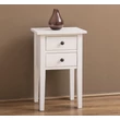 Kép 5/9 - Fenyőfa éjjeliszekrény 2 fiókos - lavintagehome.hu
