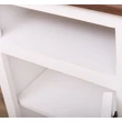 Kép 2/6 - Fenyőfa éjjeliszekrény 1 ajtós, lamellás - lavintagehome.hu