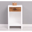 Kép 1/4 - Rustic Haven fenyőfa éjjeliszekrény 1 fiókos - lavintagehome.hu