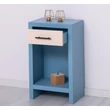 Kép 4/4 - Rustic Haven fenyőfa éjjeliszekrény 1 fiókos - lavintagehome.hu