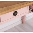 Kép 17/18 - Fenyőfa íróasztal 2 fiókos TOPOAK - lavintagehome.hu