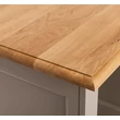 Kép 5/6 - Fenyőfa számítógépasztal tölgyfa asztallappal - lavintagehome.hu