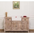 Kép 5/14 - Fenyőfa konyhabútor 2 fiókos, 4 ajtós - lavintagehome.hu