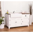 Kép 1/11 - Fenyőfa konyhaszekrény 1 fiókos, 3 ajtós - lavintagehome.hu