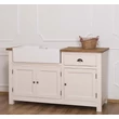 Kép 2/11 - Fenyőfa konyhaszekrény 1 fiókos, 3 ajtós - lavintagehome.hu