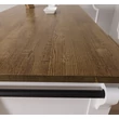 Kép 4/22 - Fenyőfa konyhasziget üvegajtós - lavintagehome.hu