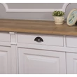 Kép 3/4 - Fenyőfa komód 4 fiókos, 4 ajtós - lavintagehome.hu