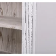 Kép 6/16 - Fenyőfa könyvszekrény osztott, polcos - lavintagehome.hu