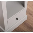Kép 8/20 - Fenyőfa könyvszekrény 4 polcos, 1 fiókos - lavintagehome.hu
