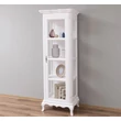 Kép 3/7 - Shabby Chic fenyőfa üvegajtós vitrin - lavintagehome.hu